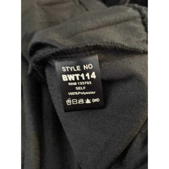 POL Anthropologie Black Lace Crushed Velvet Flowy Victorian Gothic Fairycore S - Picture 4 of 6